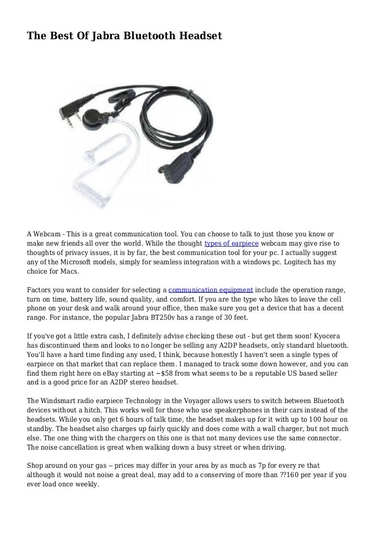 How to Choose a Jabra Bt 250V Bluetooth Headset photo How to Choose a Jabra Bt 250V Bluetooth Headset pics